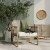 Sedia da salotto in rattan - Sedia di design - Boho Bali - Qawa image 7