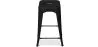 Sgabello da bar - Design industriale - Acciaio opaco - 60cm - Nuova edizione - Stylix image 7