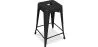 Sgabello da bar - Design industriale - Acciaio opaco - 60cm - Nuova edizione - Stylix image 7