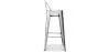 Sgabello da bar con schienale - Design industriale - 76 cm - Nuova edizione - Stylix image 7