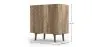 Credenza in Legno Naturale - Design Boho Bali - Scarp image 7