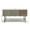 Credenza in Legno - Stile Vintage - 2 ante - Calabri image 7