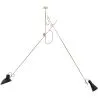Lampada da soffitto flessibile - Lampada a sospensione - 2 bracci - Pats image 7