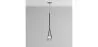 Lampada da soffitto - Lampada a sospensione - Pelle e vetro - Bim image 7