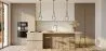 Lampada da soffitto - Lampada a sospensione - Pelle e vetro - Bim image 7