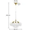Lampada da soffitto con sfere di vetro - Lampada a sospensione - Glaub image 7