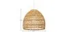 Lampadario in Rattan - Lampada a Sospensione stile Boho Bali - 60cm - Hoa image 7