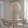 Lampadario in Rattan - Lampada a Sospensione stile Boho Bali - 60cm - Hoa image 7