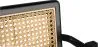 Sedia da pranzo con braccioli - Vintage - Legno e rattan - Bastral image 7