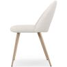 Sedia da pranzo - Rivestita in tessuto bouclé - Design scandinavo - Evelyne image 7