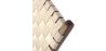Poltrona da Salotto con Braccioli - Poltrona Design Boho Bali - Legno e Lino - Recia image 7