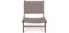 Poltrona da Salotto - Design Boho Bali - Legno e Pelle - Recia image 7