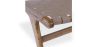 Poltrona da Salotto - Design Boho Bali - Legno e Pelle - Recia image 7