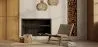 Poltrona da Salotto - Design Boho Bali - Legno e Pelle - Recia image 7