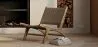 Poltrona da Salotto - Design Boho Bali - Legno e Pelle - Recia image 7