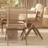 Sedia da pranzo in legno - Boho Bali Design - Breya image 7