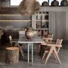 Sedia da pranzo in legno - Boho Bali Design - Breya image 7