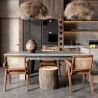 Sedia da pranzo in legno - Boho Bali Design - Breya image 7