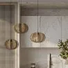 Lampada da soffitto in rattan - Lampada a sospensione stile Boho Bali - Pya image 7