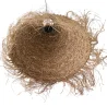 Lampada a soffitto in esparto - Lampada a sospensione stile Boho Bali - Pitse image 7