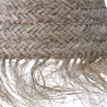 Lampada a soffitto in esparto - Lampada a sospensione stile Boho Bali - Pitse image 7