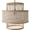 Lampada da soffitto in rattan - Lampada a sospensione stile Boho Bali - Yei image 7