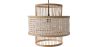 Lampada da soffitto in rattan - Lampada a sospensione stile Boho Bali - Yei image 7