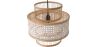 Lampada da soffitto in rattan - Lampada a sospensione stile Boho Bali - Yei image 7