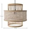 Lampada da soffitto in rattan - Lampada a sospensione stile Boho Bali - Yei image 7