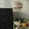 Lampada da soffitto in rattan - Lampada a sospensione stile Boho Bali - Yei image 7