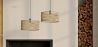 Lampada da soffitto in rattan - Lampada a sospensione in stile Boho Bali - Beri image 7