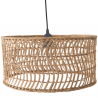 Lampada da soffitto in rattan - Lampada a sospensione in stile Boho Bali - Beri image 7