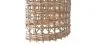 Lampada a soffitto in rattan - Lampada a sospensione in stile Boho Bali - Fai image 7