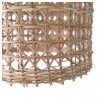 Lampada a soffitto in rattan - Lampada a sospensione in stile Boho Bali - Fai image 7