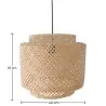 Lampada da soffitto in bambù - Lampada a sospensione stile Boho Bali - Hya image 7