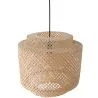 Lampada da soffitto in bambù - Lampada a sospensione stile Boho Bali - Hya image 7