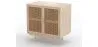 Credenza in Legno Naturale - Design Boho Bali - 2 porte - Treys image 7