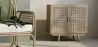 Credenza in Legno Naturale - Design Boho Bali - 2 porte - Treys image 7