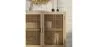 Credenza in Legno Naturale - Design Boho Bali - 2 porte - Treys image 7