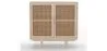 Credenza in Legno Naturale - Design Boho Bali - 2 porte - Treys image 7
