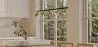 Lampadario a Sospensione Rail - 5 Faretti Dorati Orientabili - 110CM image 7
