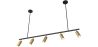Lampadario a Sospensione Rail - 5 Faretti Dorati Orientabili - 110CM image 7