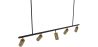 Lampadario a Sospensione Rail - 5 Faretti Dorati Orientabili - 110CM image 7