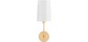 Lampada Applique da Parete - Oro con Paralume in Tela - Miu image 7