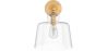 Lampada Applique da Parete - Metallo Oro e Cristallo - Sabela image 7