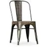Sedia da pranzo in acciaio - Design industriale - Nuova edizione - Stylix image 7