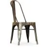 Sedia da pranzo in acciaio - Design industriale - Nuova edizione - Stylix image 7