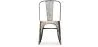 Sedia da pranzo in acciaio - Design industriale - Nuova edizione - Stylix image 7