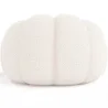 Poltrona Pouf Imbottita - Bouclé Bianco - Rubi image 7
