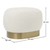 Pouf Sgabello - Bouclé Bianco - Luxe image 7